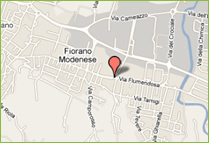 Via Statale Est, 190 - 41042 Fiorano Modenese - Modena Via Statale Est, 190 - 41042 Fiorano Modenese - Modena